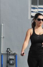 KELLY BROOK in Tights Leaves a Gym in Los Angeles 0901