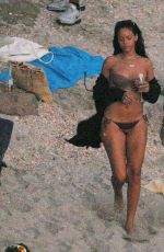 RIHANNA in Bikini at a Beach in St. Barts