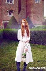 SOPHIE TURNER in Town & Country Magazine, Spring 2015 Issue