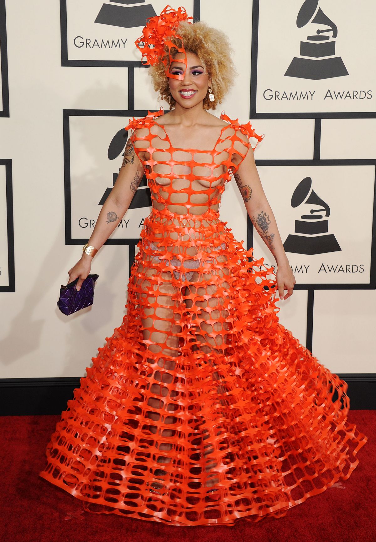 Joy Villa At 2015 Grammy Awards In Los Angeles Hawtcelebs