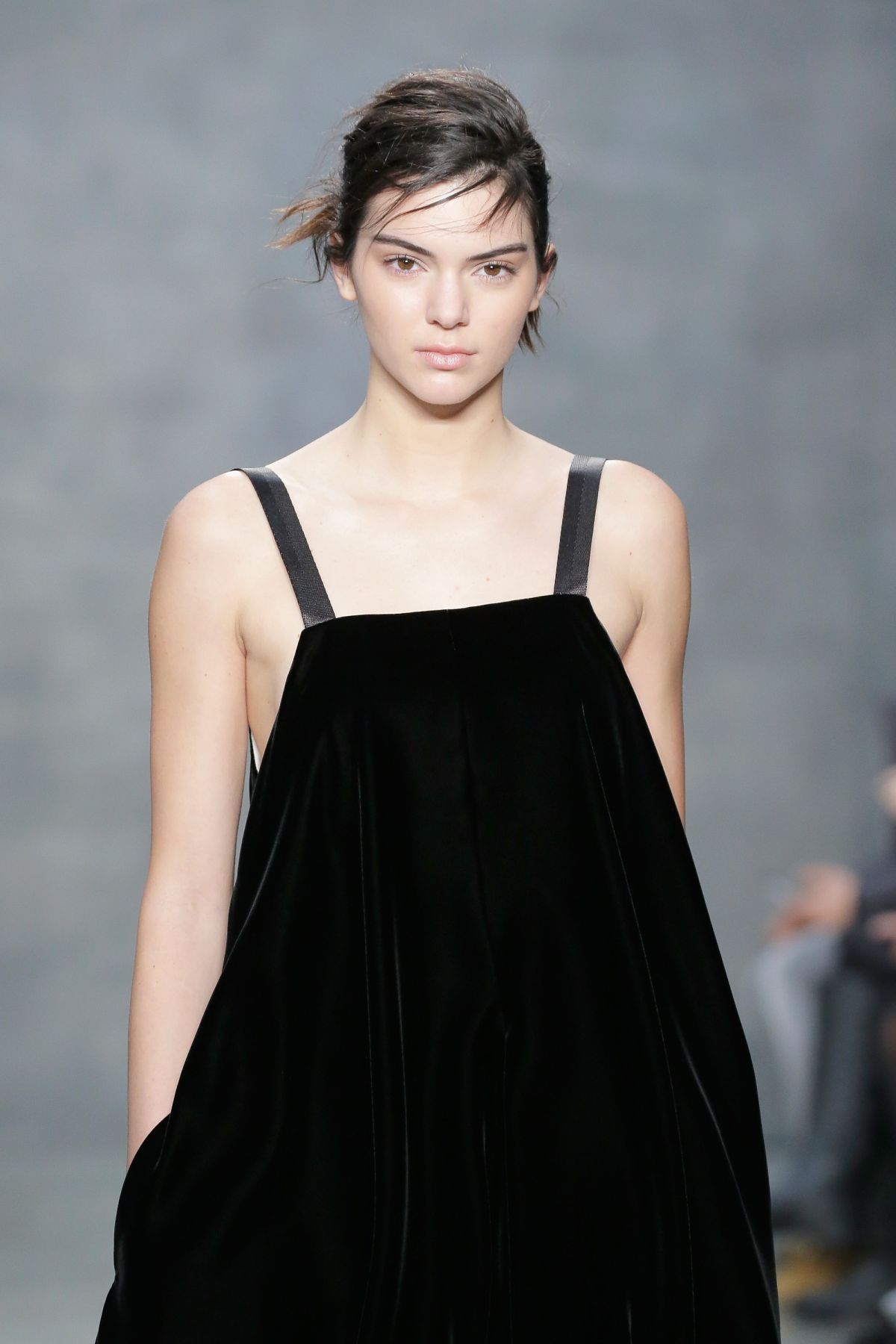 KENDALL JENNER on the Runway of Vera Wang Fashion Show in New York ...