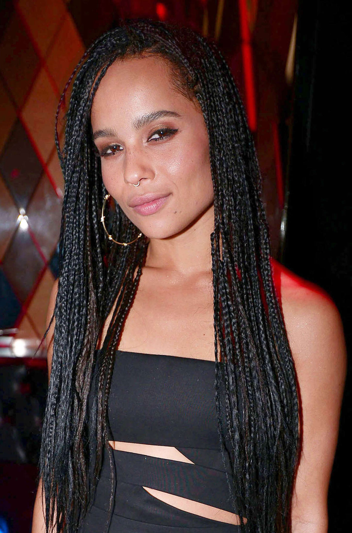 ZOE KRAVITZ at Ocean Drive Magazine Issue Launch Party in Miami ...