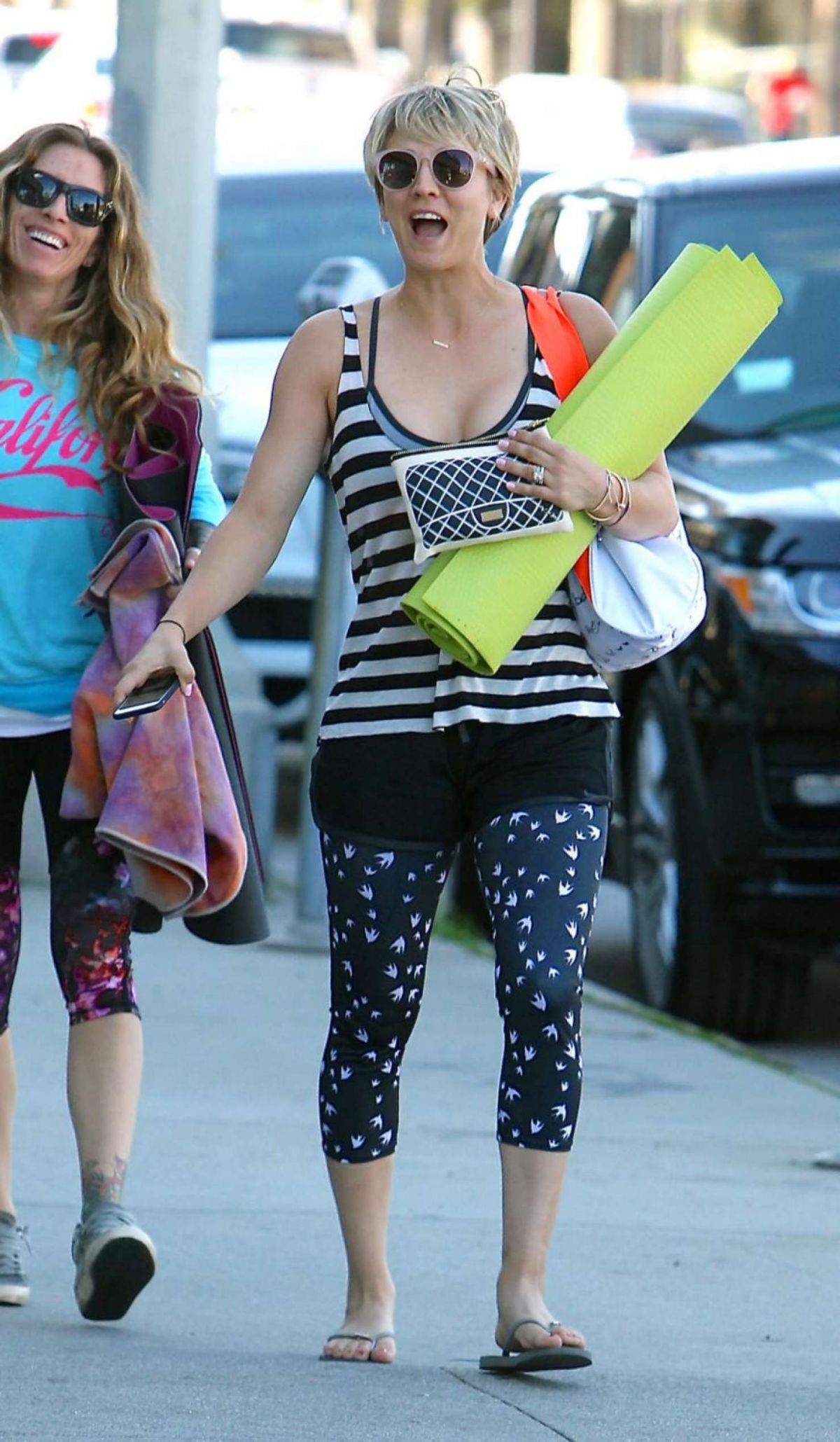 Kaley Cuoco Heading To Yoga Class In Hollywood March 2015 – Star Style