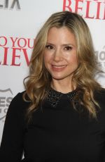 MIRA SORVINO at Do You Belive Premiere in Hollywood