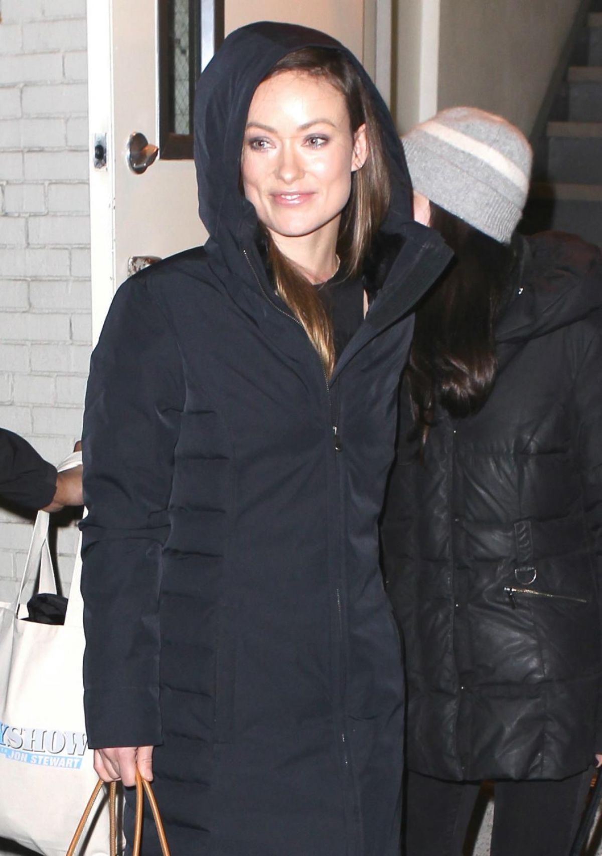 OLIVIA WILDE Leaves Daily Show Studio in New York – HawtCelebs