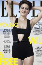 SHAILENE WOODLEY in Elle Magazine, April 2015 Issue