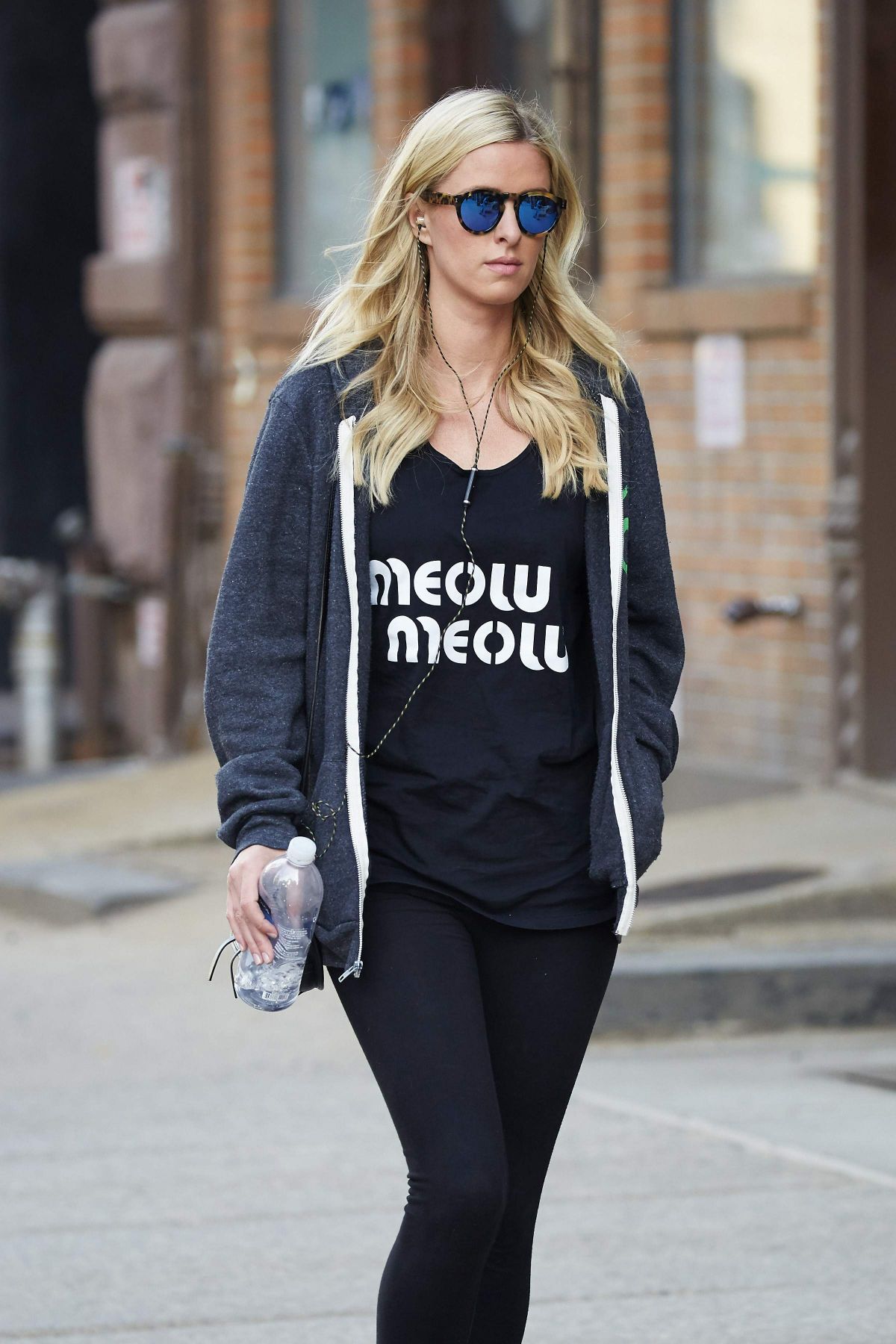 NICKY HILTON Heading to a Gym in East Village – HawtCelebs