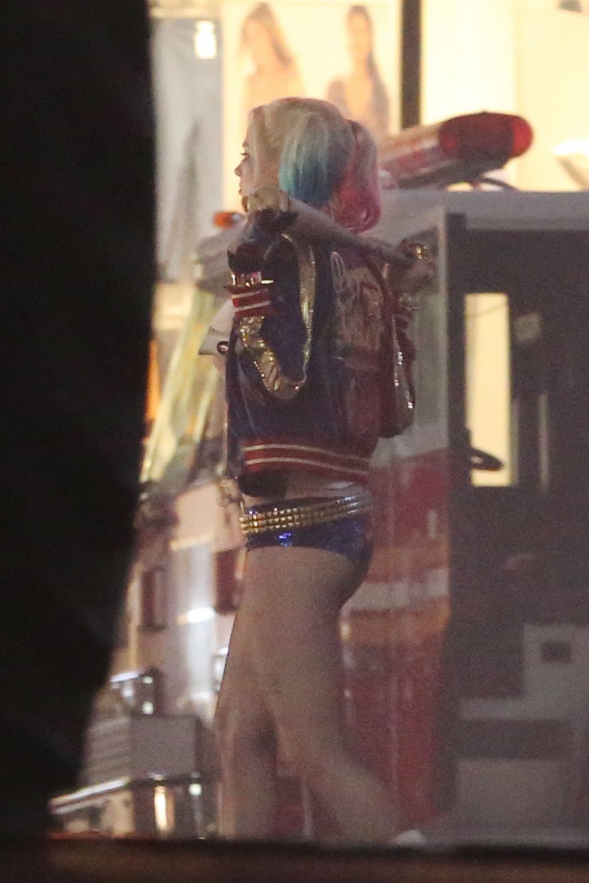 MARGOT ROBBIE on the Set of Suicide Squad in Toronto 05/06/2015 ...