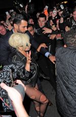 LADY GAGA Night Out in London 06/09/2015