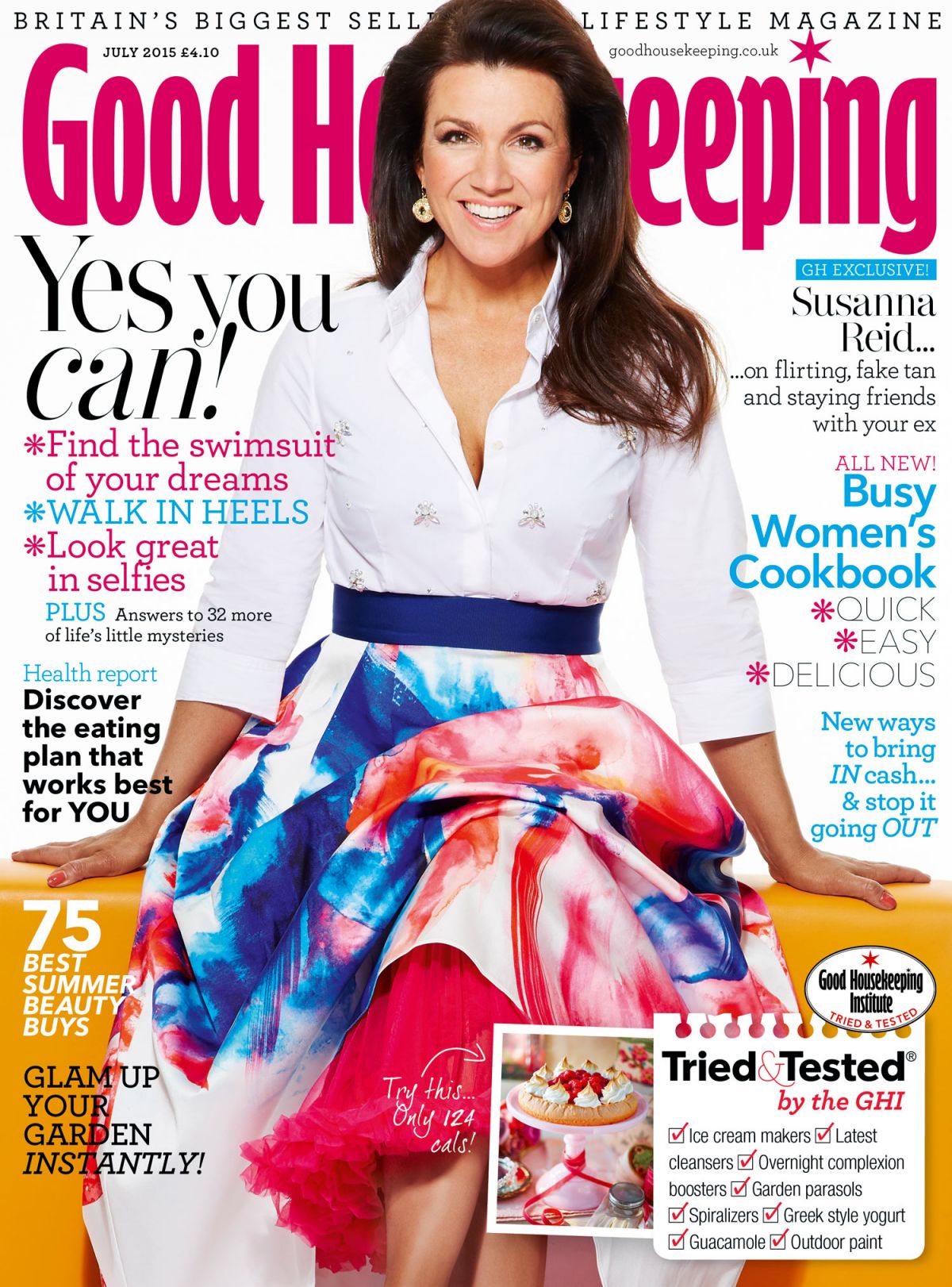 SUSANNA REID in Good Housekeeping Magazine, June 2015 Issue HawtCelebs