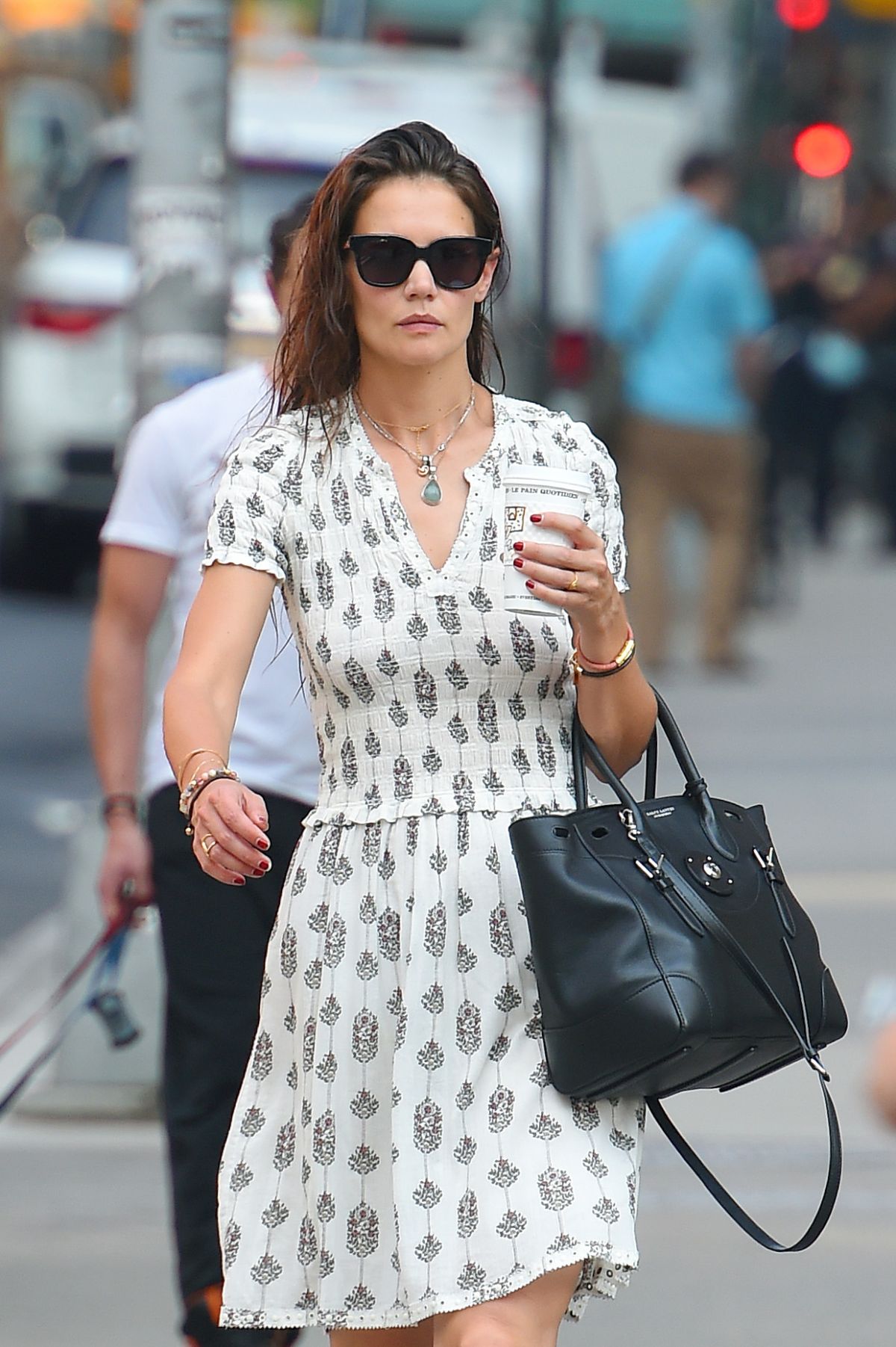 KATIE HOLMES Out and About in New York 07/13/2015 – HawtCelebs