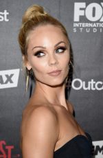 LAURA VANDERVOORT at Outcast Comic Con party in San Diego