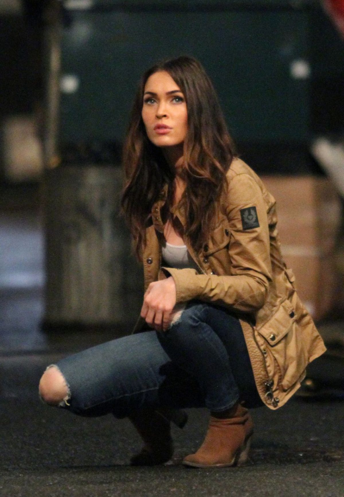 Megan Fox On The Set Of Teenage Mutant Ninja Turtles 2 In New York 07102015 Hawtcelebs 