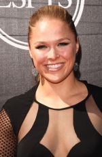 RONDA ROUSEY at 2015 Espys Awards in Los Angeles