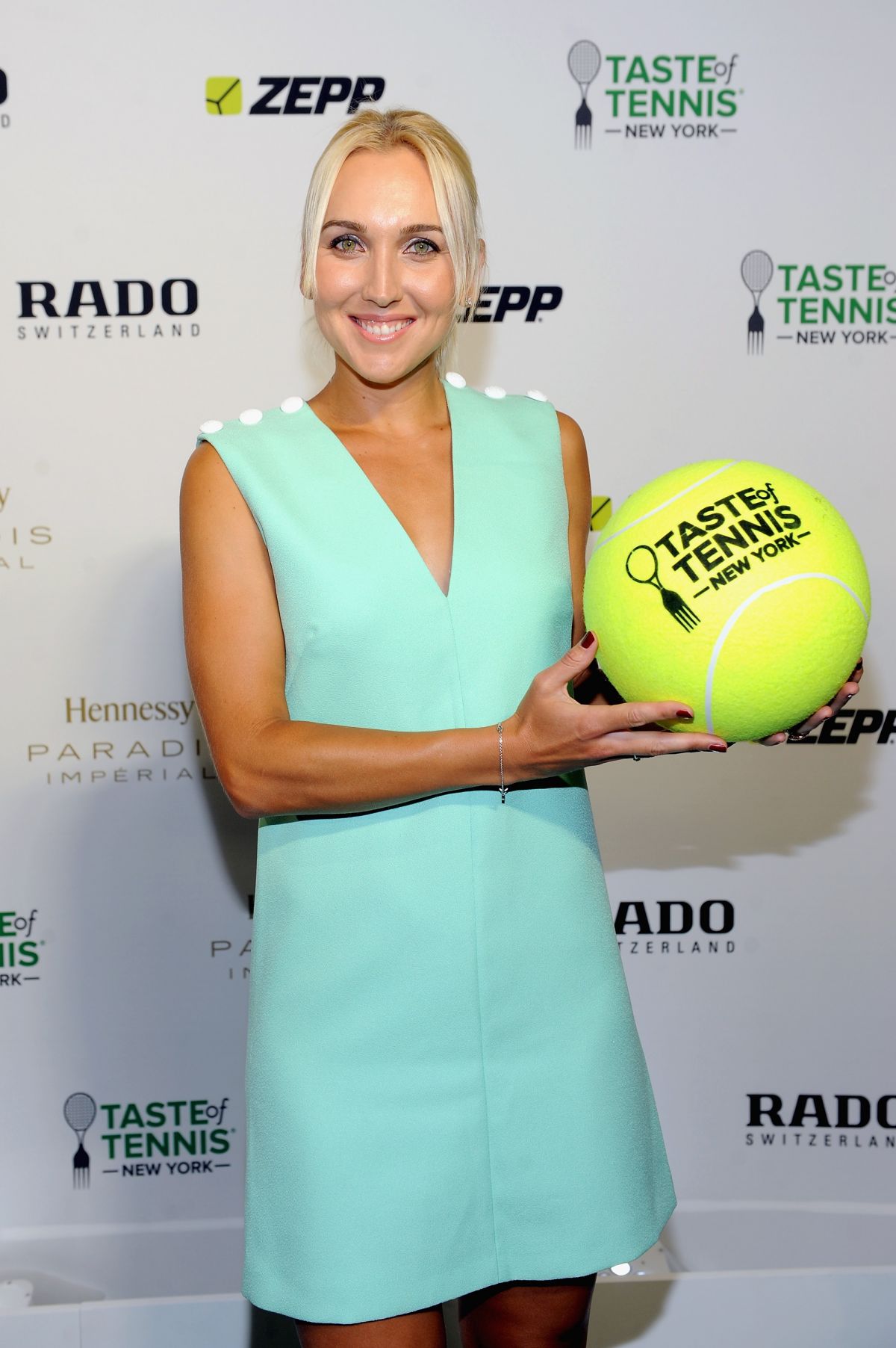 ELENA VESNINA at Taste of Tennis Gala in New York