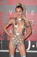 MILEY CYRUS at MTV Video Music Awards 2015 in Los Angeles