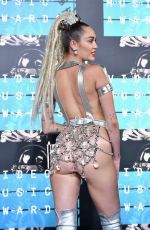 MILEY CYRUS at MTV Video Music Awards 2015 in Los Angeles