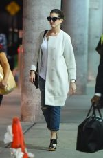 ANNE HATHAWAY at JFK Airport in New York 09/17/2015