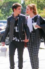 BELLA THORNE Out and About in New York 09/15/2015