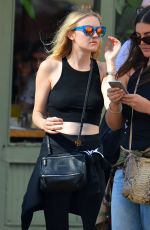 DAKOTA FANNING Out and About in New York 09/24/2015