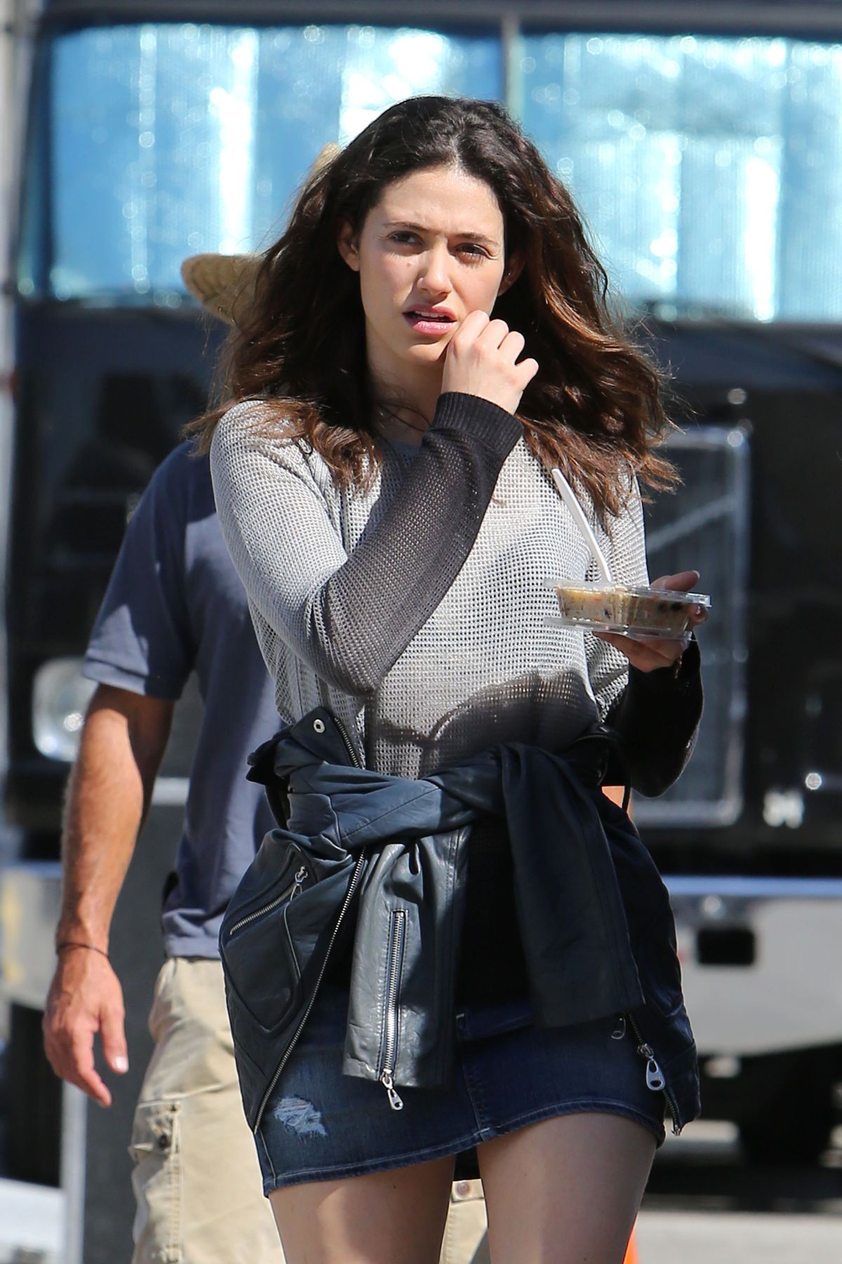Emmy Rossum On The Set Of Shameless In Los Angeles 09242015 Hawtcelebs 6106