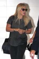 HILARY DUFF Arrives at Los Angeles International Airport 09/08/2015