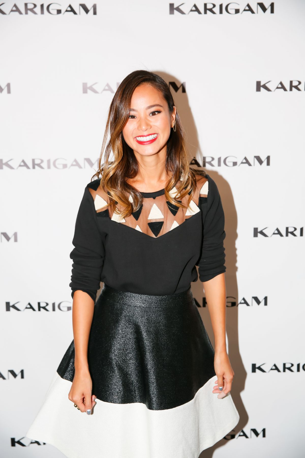 Jamie Chung At Karigam Fashion Show In New York 09 11 2015 Hawtcelebs