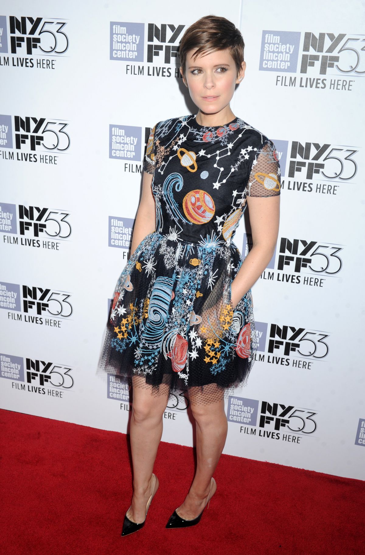 KATE MARA at The Martian Premiere at 2015 New York Film Festival 09/27 ...