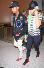KYLIE JENNER Arrives at LAX Airport in Los Angeles 09/16/2015