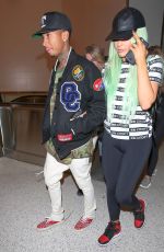 KYLIE JENNER Arrives at LAX Airport in Los Angeles 09/16/2015