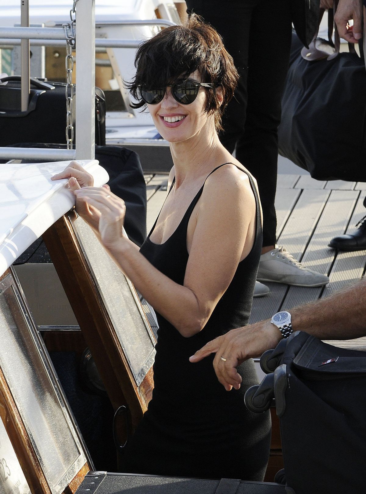 PAZ VEGA Arrives at Lido for 72nd Venice Film Festival 09/01/2015