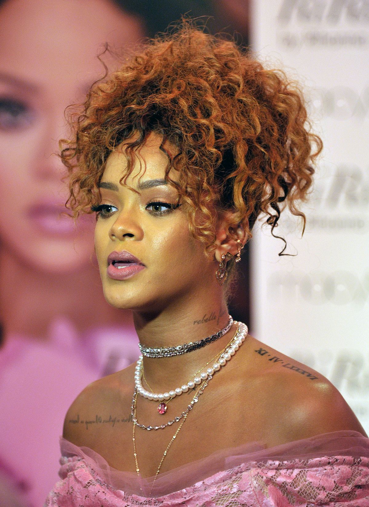 RIHANNA at RiRi by Rihanna Fragrance Unveiling at Macy’s Downtown ...