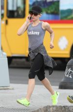 SCARLETT JOHANSSON Heading to a Gym in New York 09/28/2015