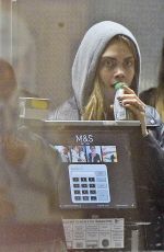 CARA DELEVINGNE Out Shopping in London 10/13/2015