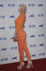 COURTNEY STODDEN at Peta’s 35th Anniversary Party in Los Angeles 09/30/2015
