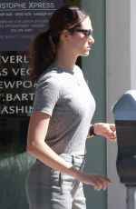 EMMY ROSSUM Out and About in Beverly Hills 09/30/2015
