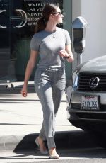 EMMY ROSSUM Out and About in Beverly Hills 09/30/2015