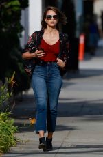 JESSICA ALBA in Jeans Out and About in Los Angeles 10/14/2015