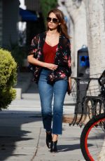 JESSICA ALBA in Jeans Out and About in Los Angeles 10/14/2015