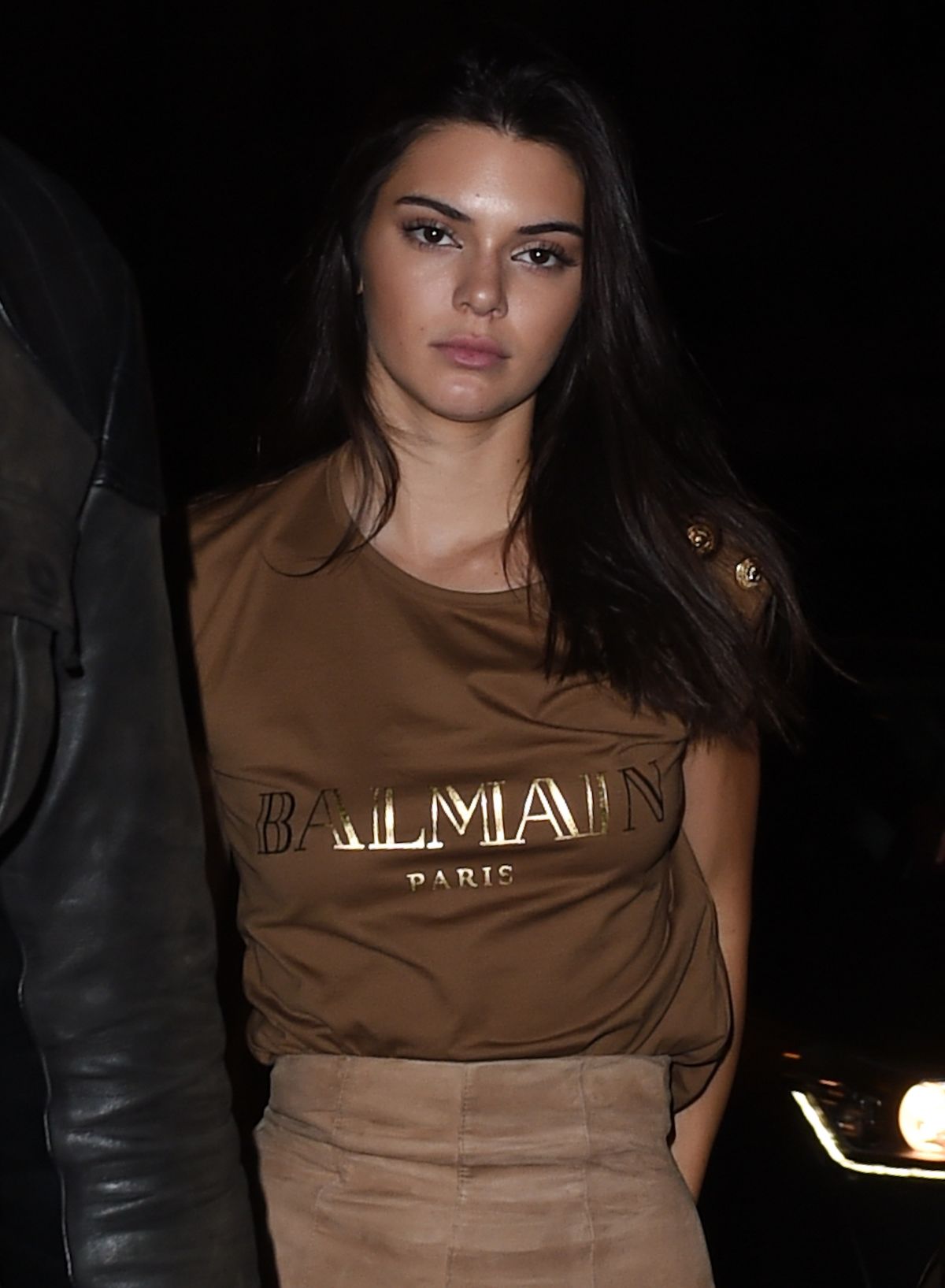 KENDALL JENNER at Balmain Fashion Show After-party in Paris 10/01/2015 ...