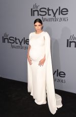 Pregnant KIM KARDASHIAN at InStyle Awards 2015 in Los Angeles 10/26/2015