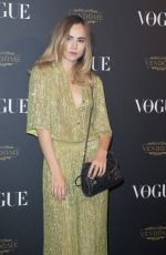 SUKI WATERHOUSE at Vogue’s 95th Anniversary Party in Paris 10/03/2015