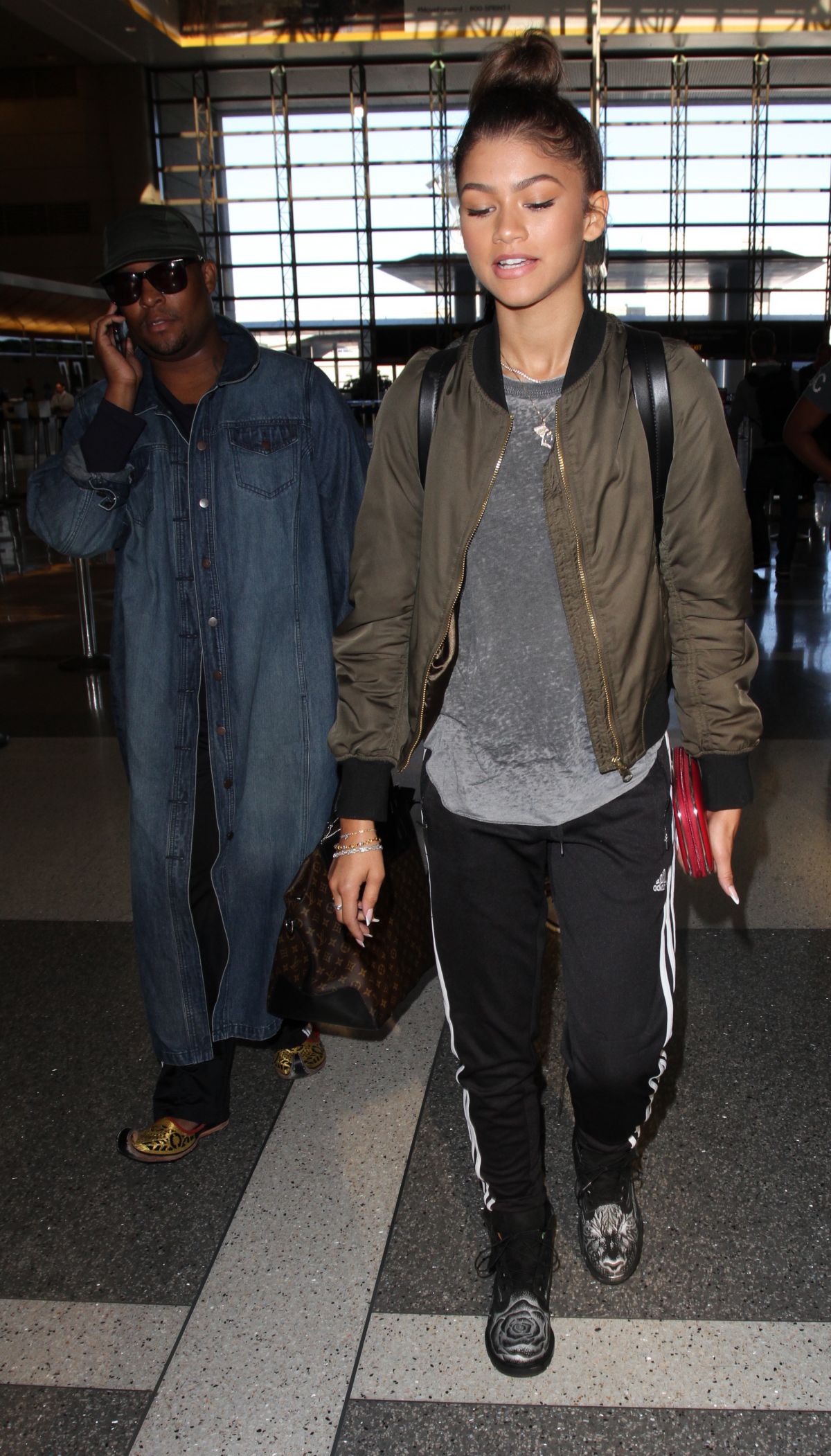 Zendaya Coleman News — May 1st: Zendaya at LAX airport in Los Angeles