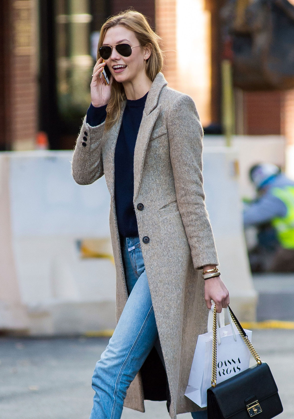KARLIE KLOSS Out and About in New York 11/17/2015 – HawtCelebs
