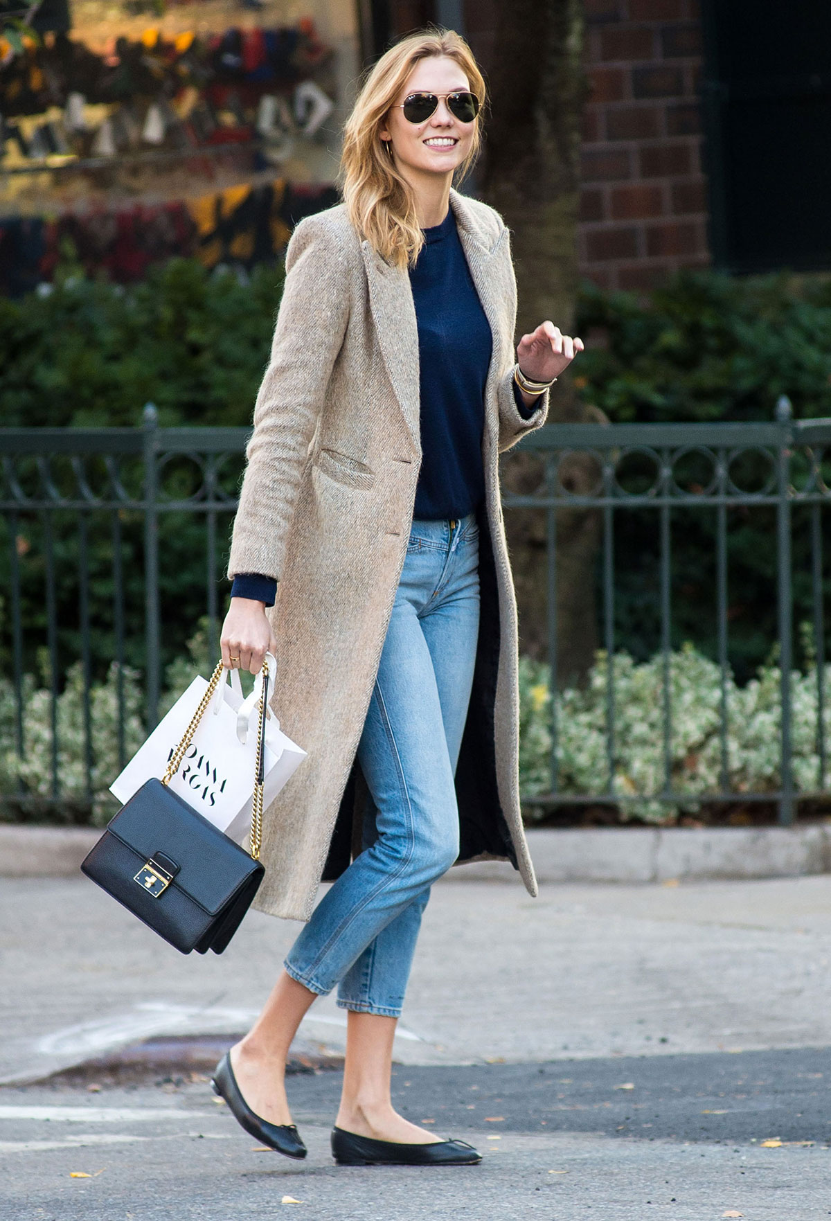 KARLIE KLOSS Out and About in New York 11/17/2015 – HawtCelebs