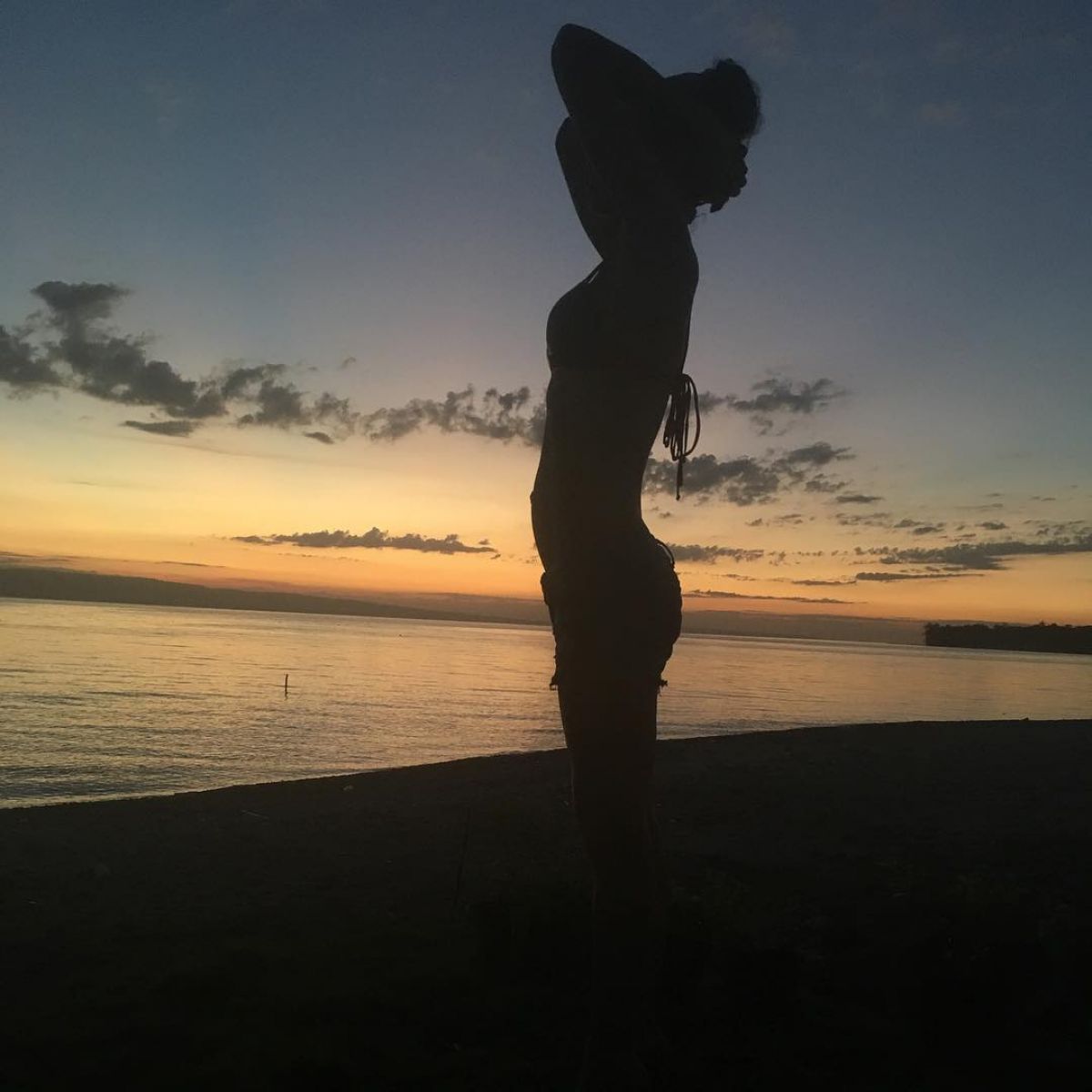 JOLENE BLALOCK in Bikini in Hawaii 11/21/2015.