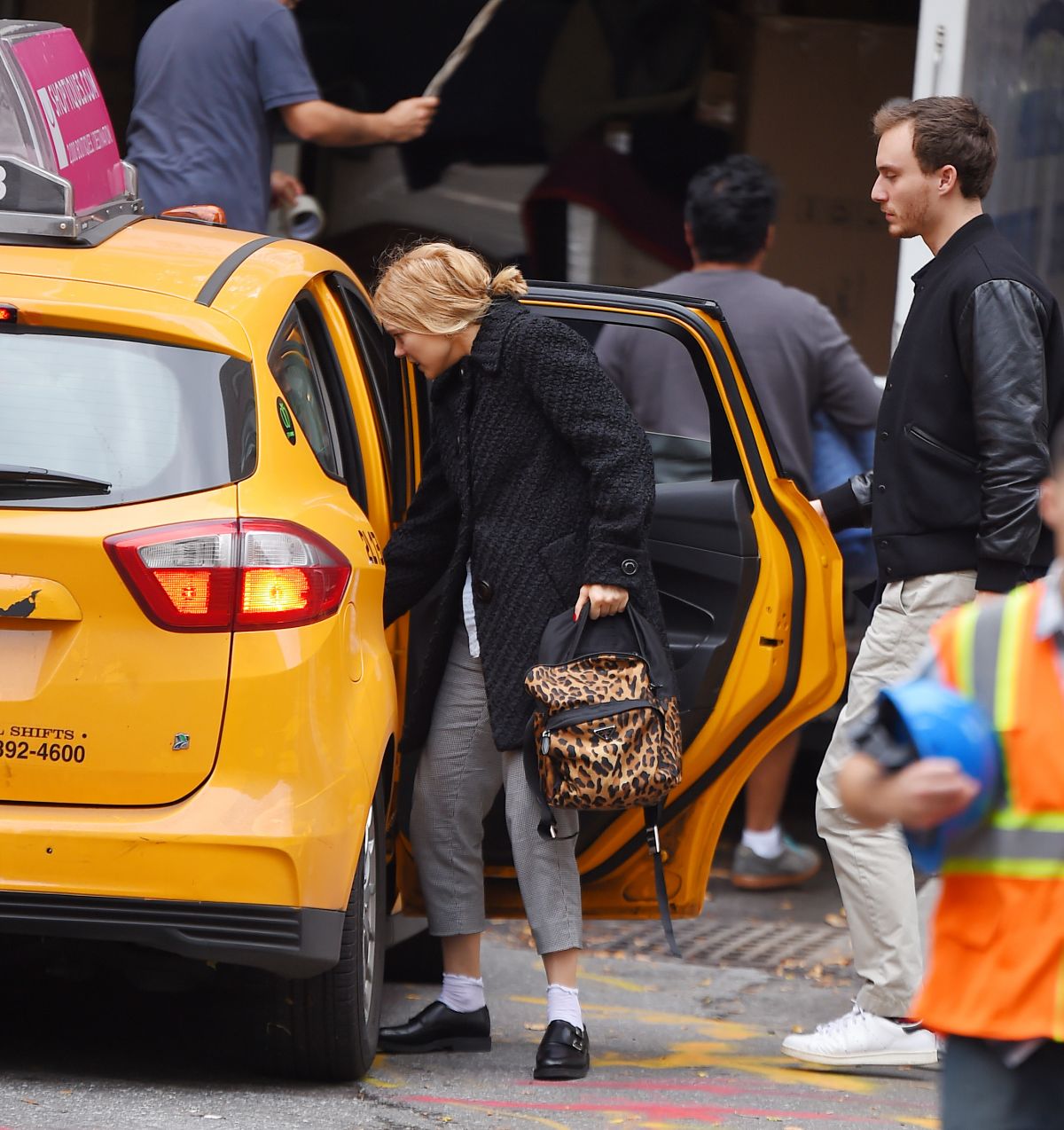 Spectre's Lea Seydoux and boyfriend Andre Meyer enjoy kiss in a New York  cab
