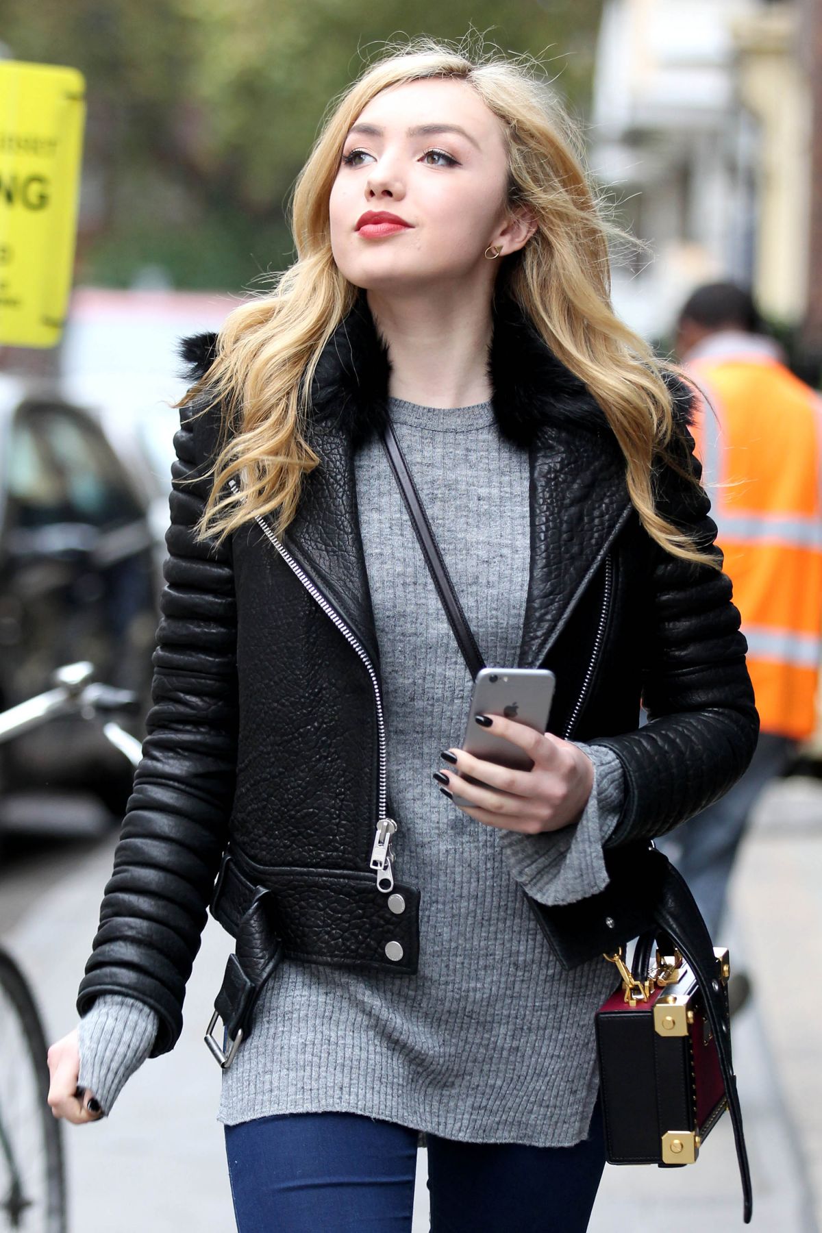 PEYTON LIST Out and About in London 11/02/2015 – HawtCelebs