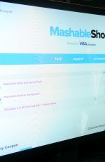 ANNA FARIS at Mashable Shop Launch Event in New York 12/15/2015