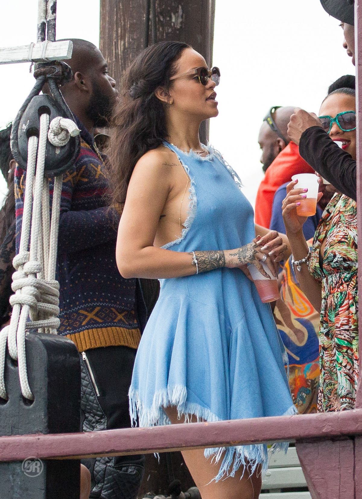 Rihanna Out And About In Barbados 12 26 2015 Hawtcelebs